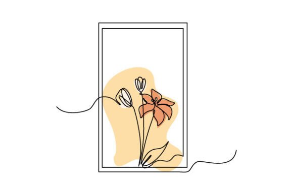 Beautiful Home Decoration, Flowers Red 2: Graphics & Illustrations