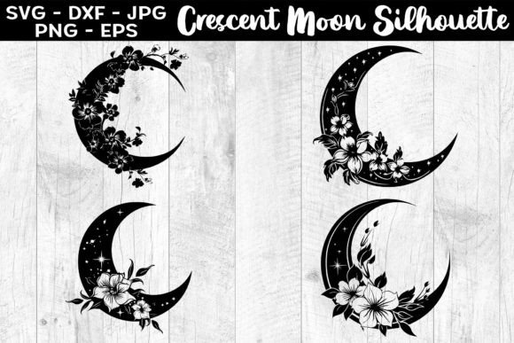 Crescent Moon Graphics & Illustrations Review