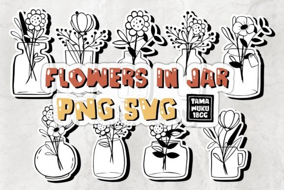 Flowers in Jar V2: Graphics & Illustrations Review
