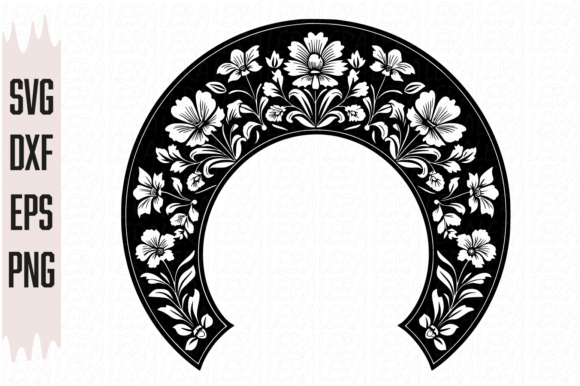 Horseshoe Flowers: Premium Graphics & Illustrations