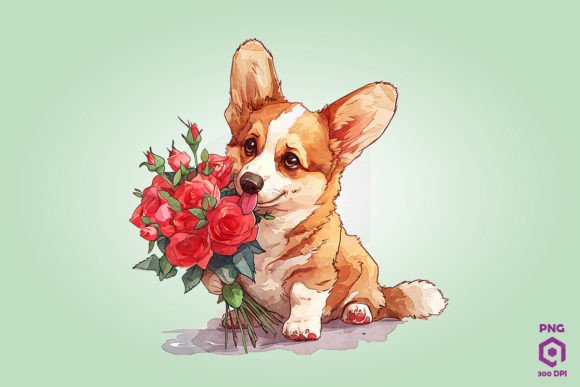 Pembroke Welsh Corgi Giving Flowers: A Designer's Review