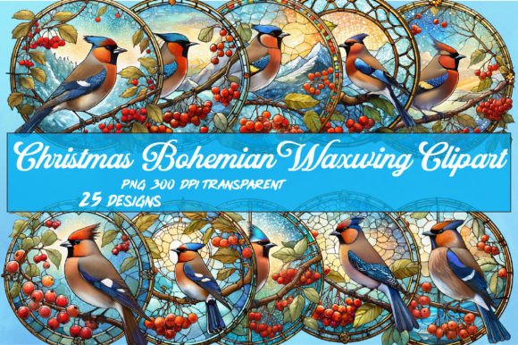 Review: Christmas Bohemian Waxwing Wind Spinner Design