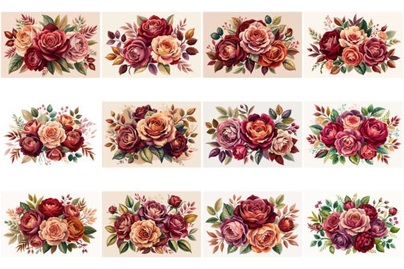 Soft Brown Roses Graphics & Illustrations Review